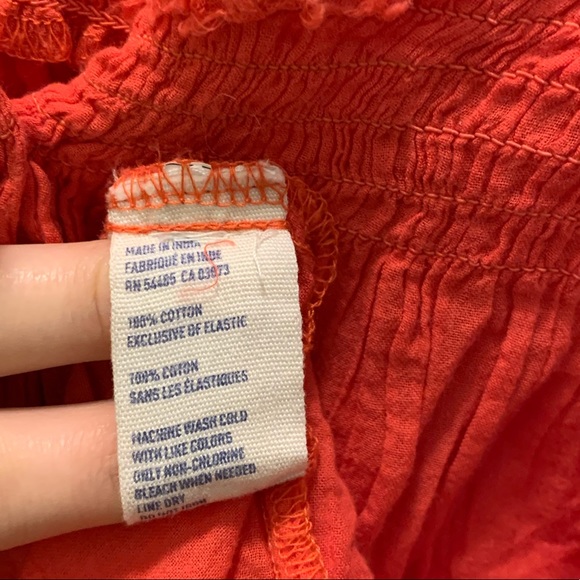 Boho Flowy Cute Hippie American Eagle Top - Picture 4 of 6